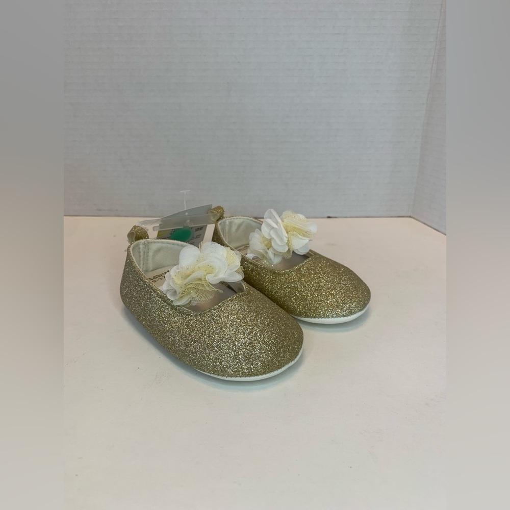 Gold Bug Baby Girls Shoes Size 9-12M